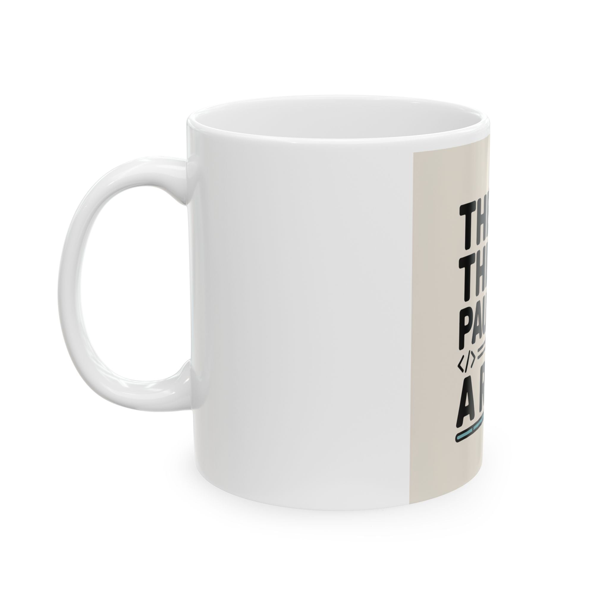 Funny Coffee Mug: "The Only Thing I Pause For Is A Refill" - Perfect Gift for Coffee Lovers, Tea Enthusiasts, Birthdays, Home Office