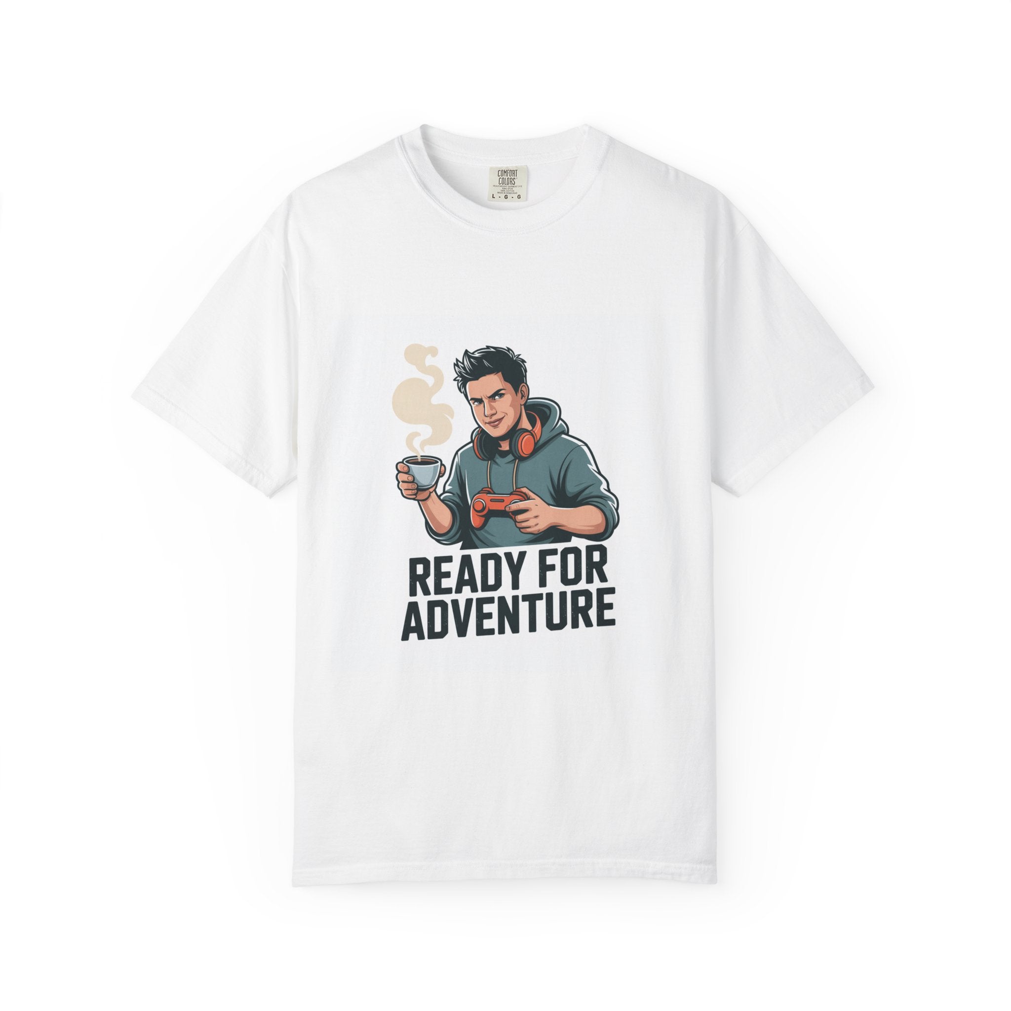 Adventure Graphic T-Shirt, Casual Wear, Gamer Apparel, Birthday Gift, Unisex Tees, Fun and Easygoing Outfit