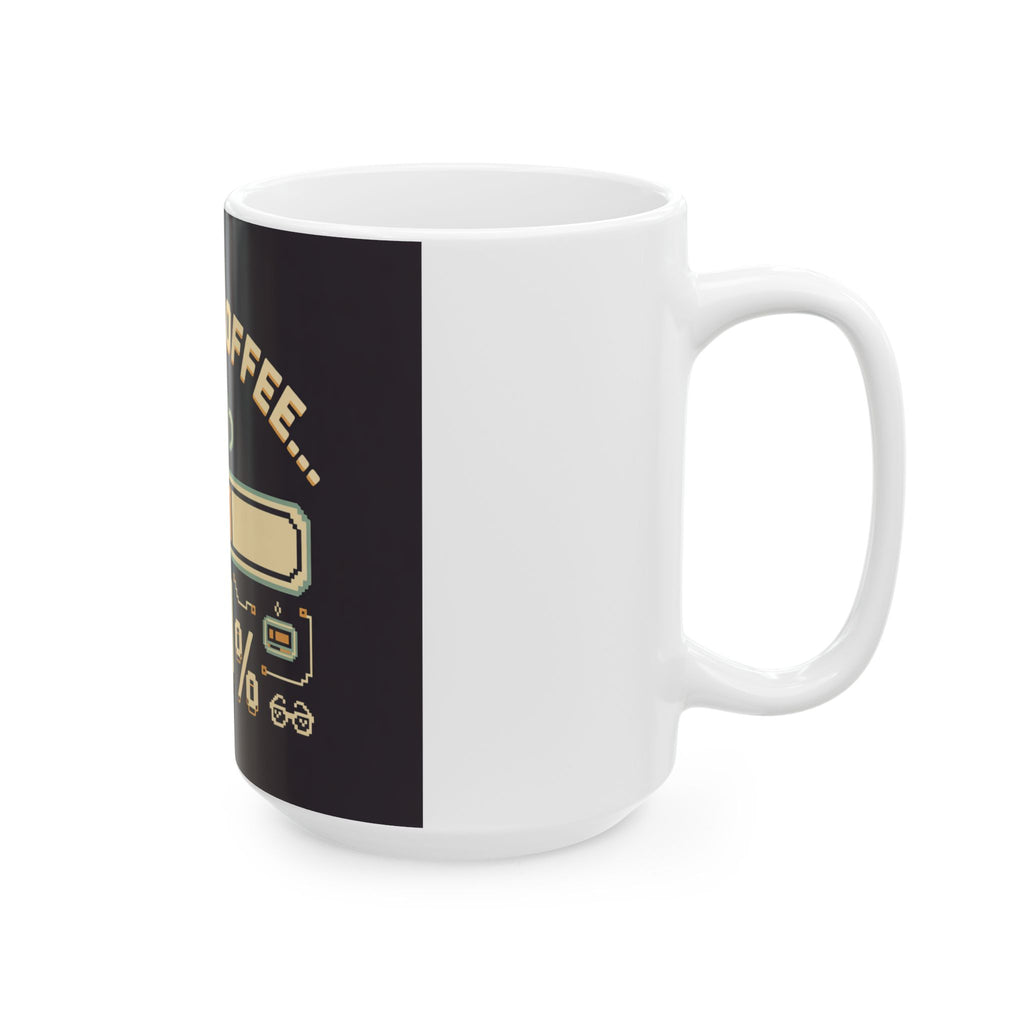 Loading Coffee Mug - Gamer Coffee Cup for Geeky Coffee Lovers, Funny 11oz, 15oz Ceramic Mug, Perfect Gift for Birthdays, Holidays, [...]