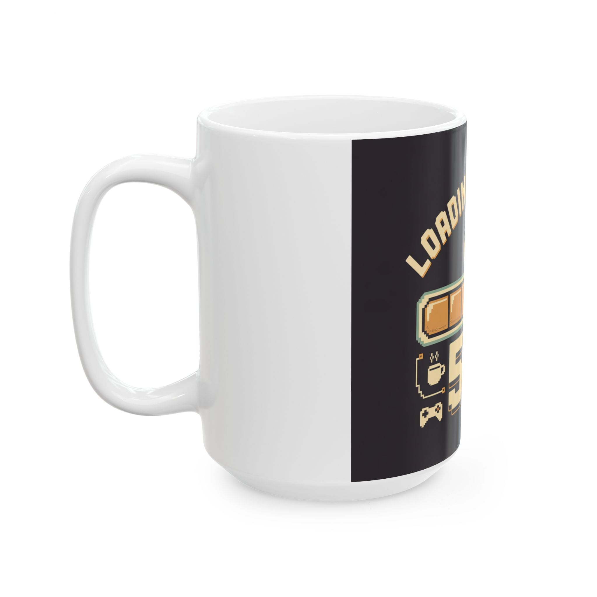Loading Coffee Mug - Gamer Coffee Cup for Geeky Coffee Lovers, Funny 11oz, 15oz Ceramic Mug, Perfect Gift for Birthdays, Holidays, [...]