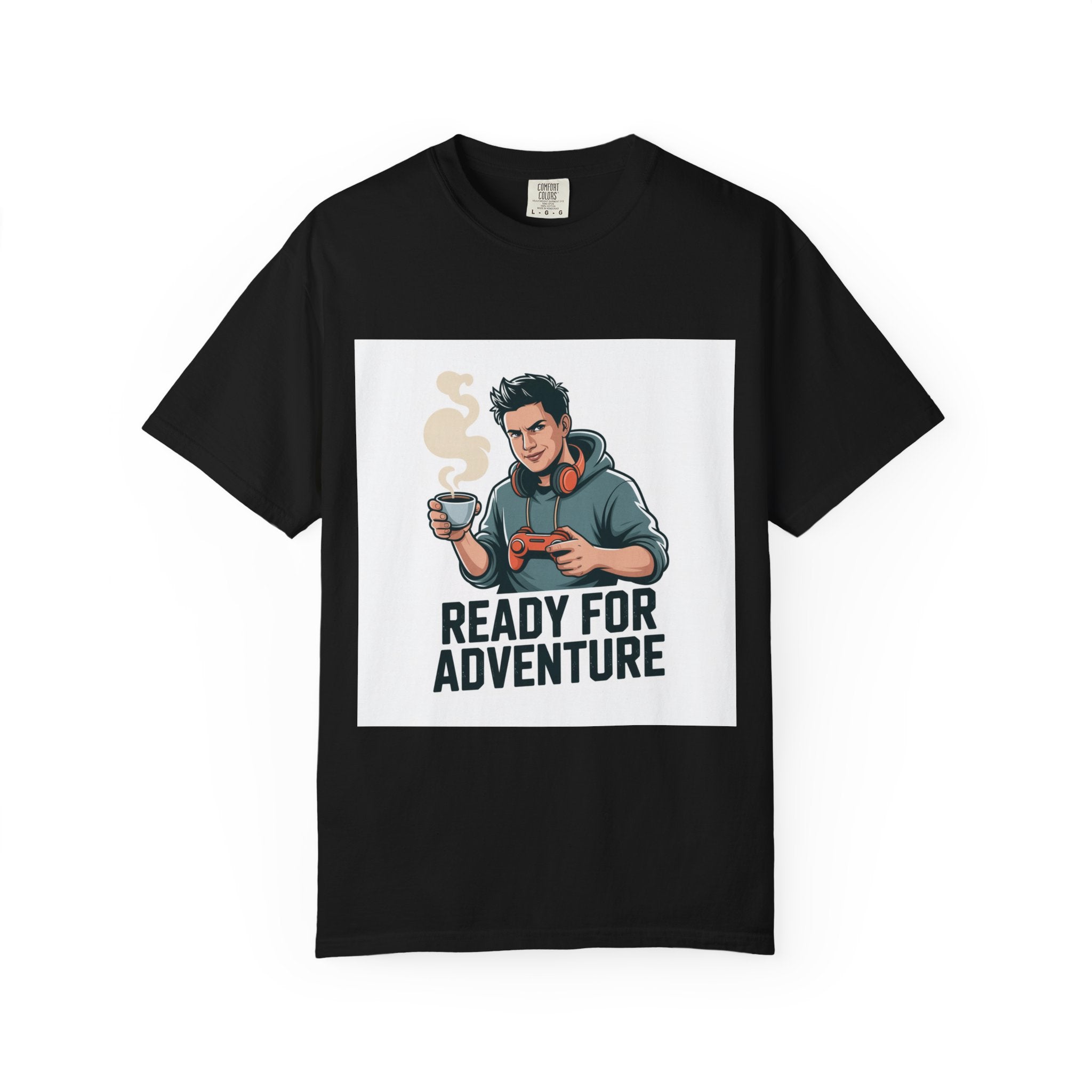Adventure Graphic T-Shirt, Casual Wear, Gamer Apparel, Birthday Gift, Unisex Tees, Fun and Easygoing Outfit