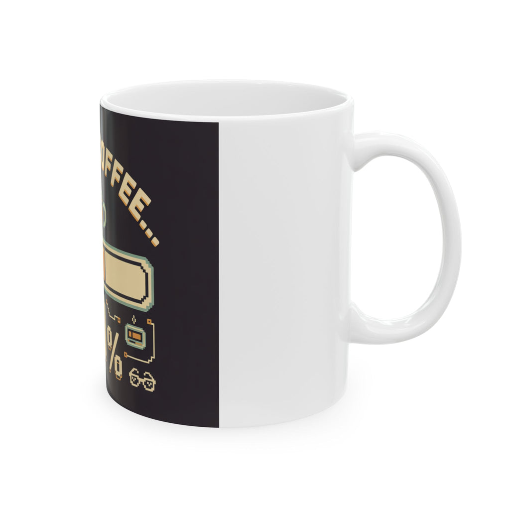Loading Coffee Mug - Gamer Coffee Cup for Geeky Coffee Lovers, Funny 11oz, 15oz Ceramic Mug, Perfect Gift for Birthdays, Holidays, [...]